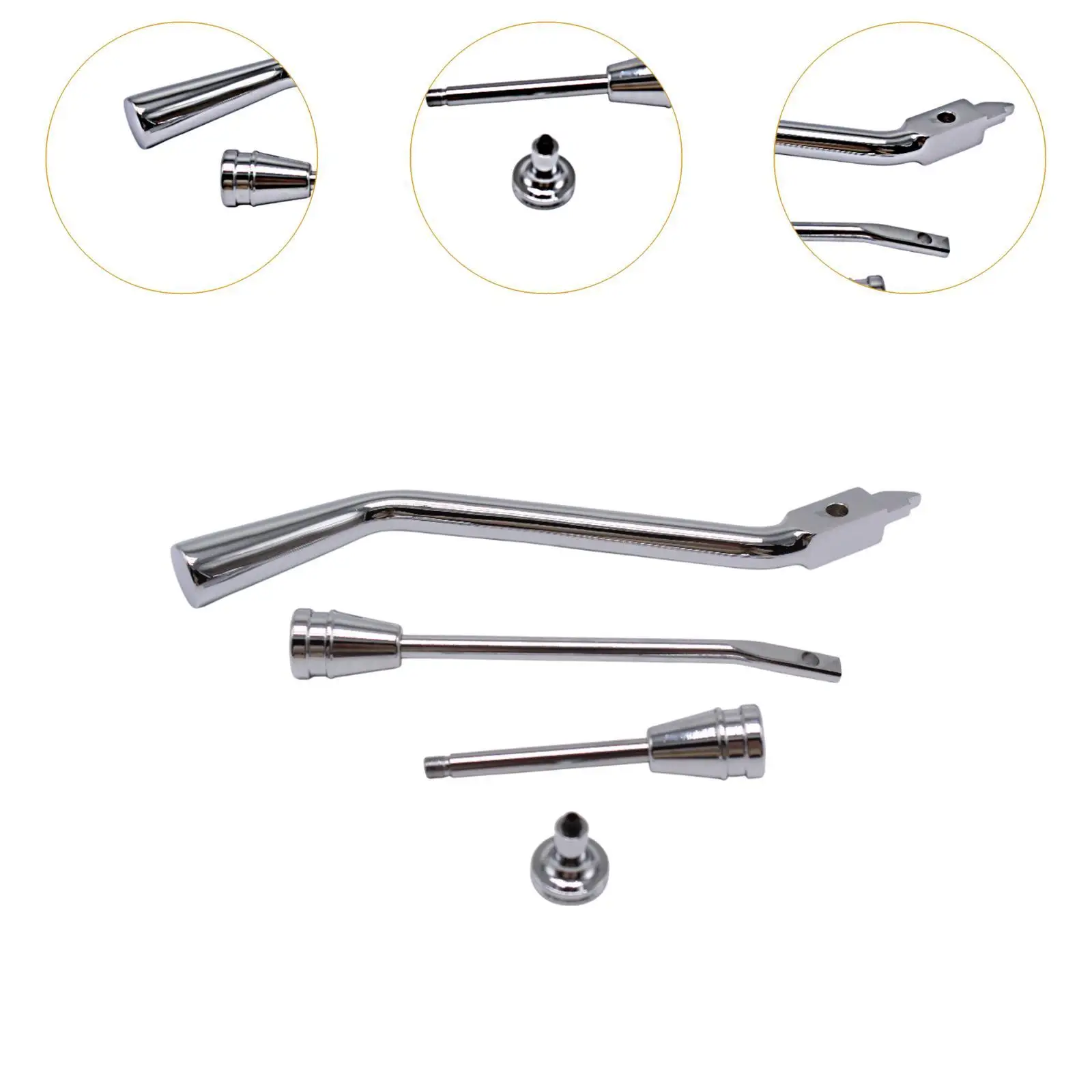Durable Polished Shifter Lever Column Tilt Kit Metal Shaft for Easy Drive Replacement Accessories