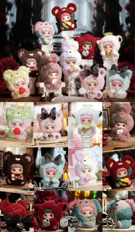 

Maymei May I Love You Serise Blind Box Mystery Box Toys Cute Action Anime Figure Kawaii Model Gift