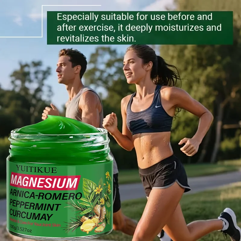 UITIKUE Turmeric Arnica Magnesium Ointment 100g Rosemary Mint Formula Relieve Body Tension Nourish Dry Joint Skin