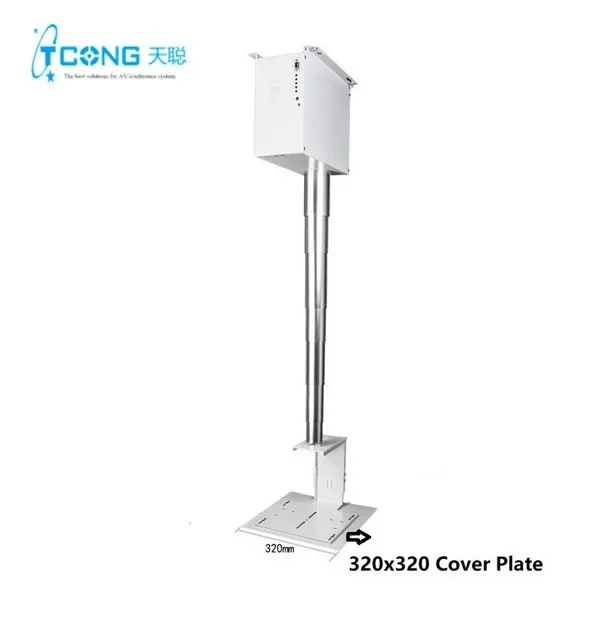 Ceiling Hidden CCTV Camera Mount with Vertical Travel 2M Electric Telescopic Ceiling  CCTV Camera Mounting Bracket Camera Lift