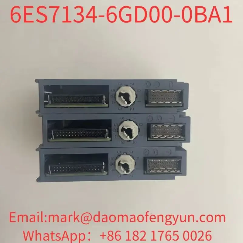 6ES7134-6GD00-0BA1 Used Tested OK  In Good Condition SIMATIC ET 200SP, analog input module, AI 4XI 2-/4-wire