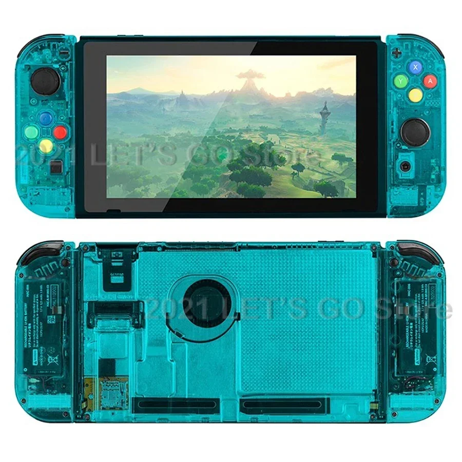 Nintendo Switch 新品未使用 カスタムシェル 付属品全部有 Amazon.co.jp: eXtremeRate switch Dockに対応用交換シェルクリア素材