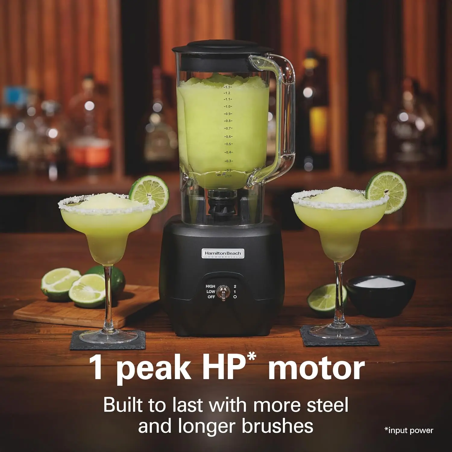 ^For 908R 44Oz Bar Blender, 2 Speed, 1 HP, Black (HBB908R)