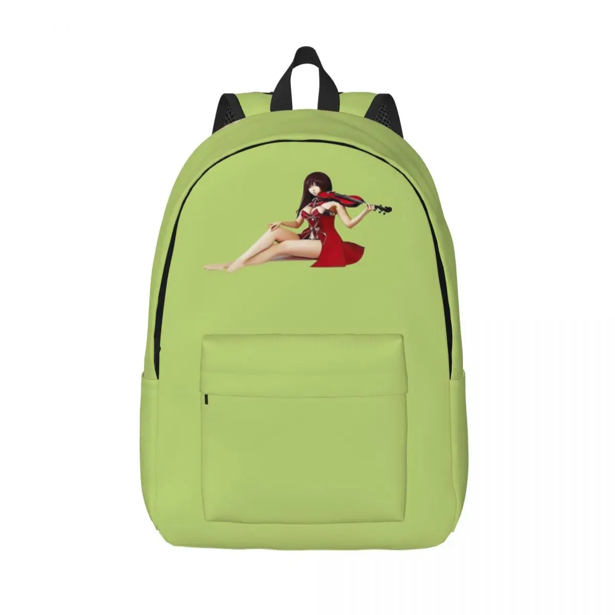 

Anime Character With Violin 4 Simple and Stylish Backpack Canvas Backpack Female bags