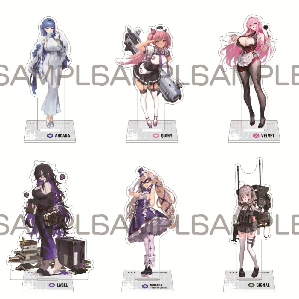 Game Merch Anime Collectibles Anis Rapi Acrylic Stand Key Chains Desk Display Cute Character Fans Gift