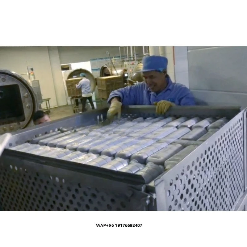 Automatic Double-layer High Pressure Sterilization Retort Machine for Canned Food and Beverage