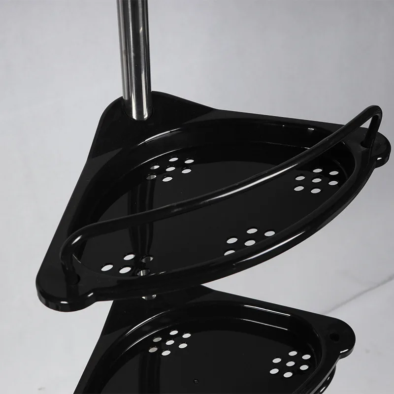 

No Drilling Stainless Steel Triangle Wall Mount Shower Corner Shelf for Bathroom Balcony Kitchen Corner Storage Space Saving New