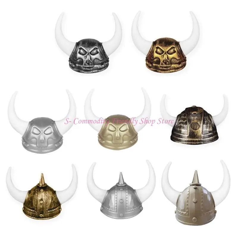 85AE Vintage Knight Helmet Hat Cosplay Costume Accessories Parties Headgear Drama