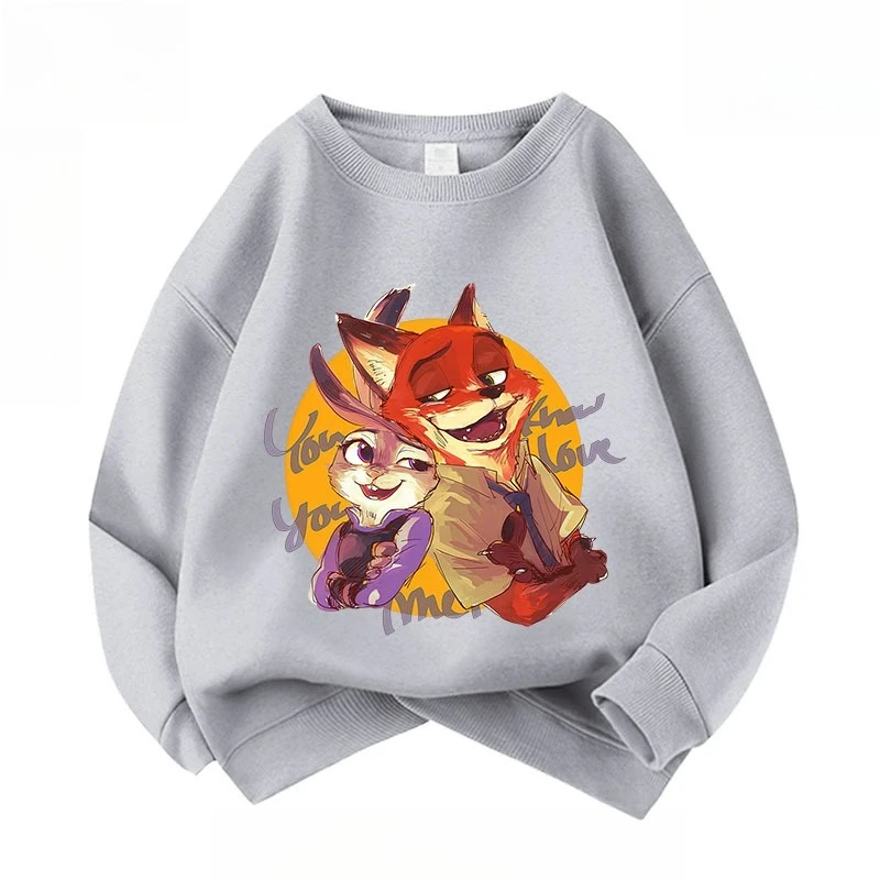 

Zootopia 2 Hoodie 2025, Unisex Sweatshirt for Big Kids & Teens Autumn/Winter Fashion Top