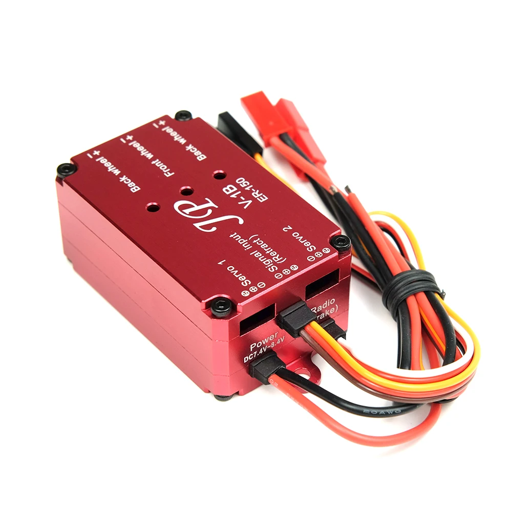 JP Hobby 2 in 1 ER-150 V1 / V2 Retract Controller Box With Brake for ER150 12-17KG For RC Fixed-wing  JETI Aircraft Airplane