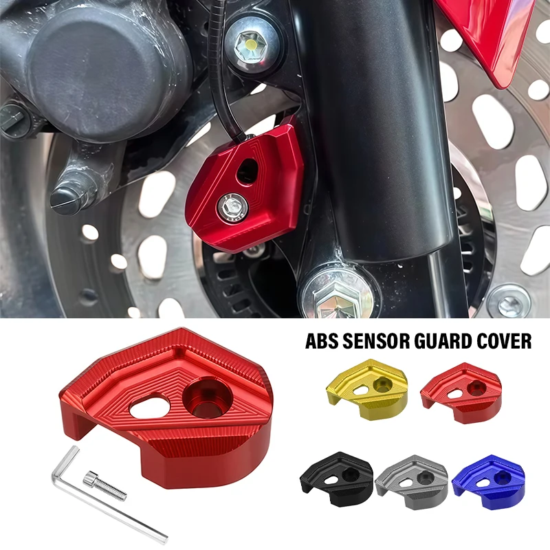Pour YAMAHA N-MAX 125 155 NMAX125 NMAX155 NMAX 125 155 2015-2025 2026 Cache de protection du capteur ABS de roue avant