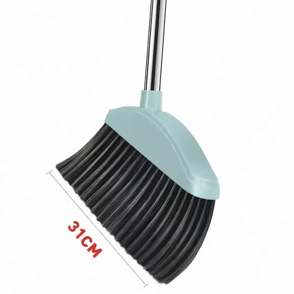 Heavy Duty Floor Sweeping Broom Dustpan Set Household Cleaning Tool Soft Bristle Anti Hair Sweeper Dust Catcher Device