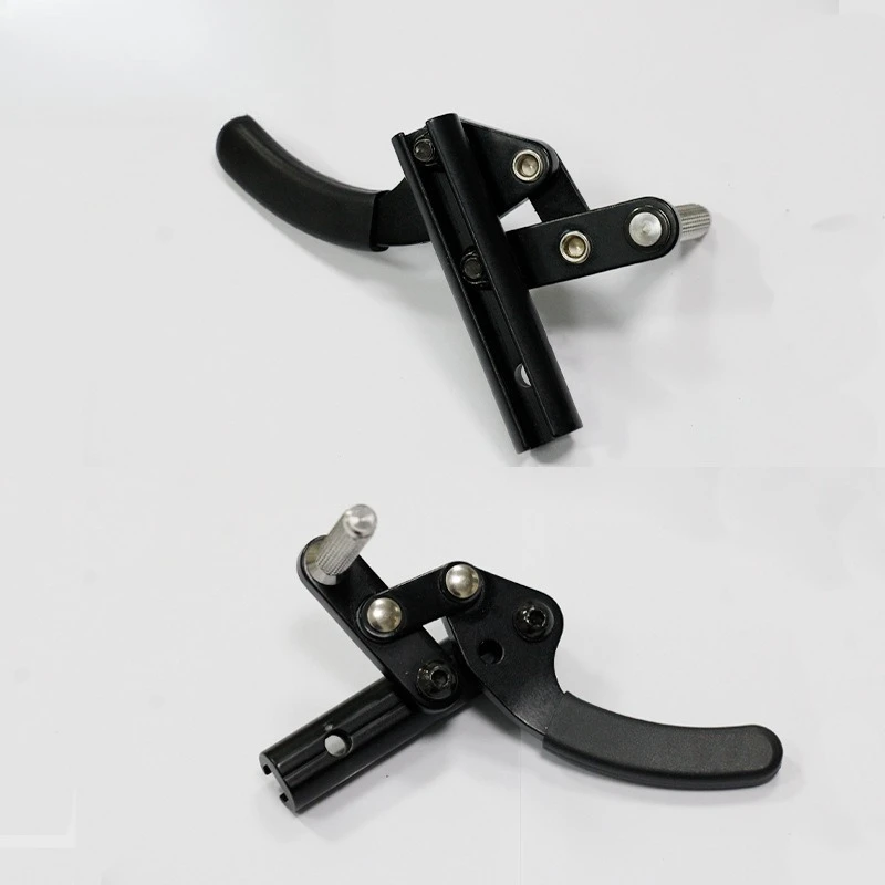

1 Pair Universal Wheelchair Brake All Aluminum Alloy Scissor Brake Accessories Pipe Clamp Installation