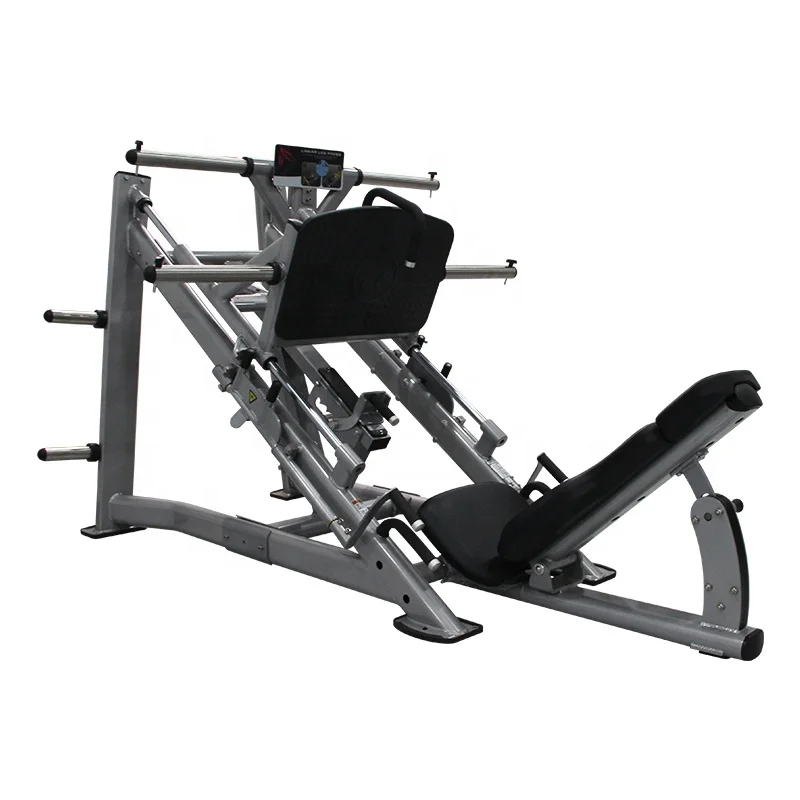 

Commercial Linear Leg Press Machine 45 Degree Plate Loaded Gym Equipment for Leg Strength Training 1