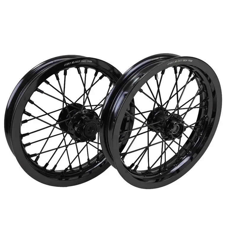 Hyper  Bee 14 Inch Wheel Set Aluminum Alloy Electric Motorcycle Dirt  Bike Wheels