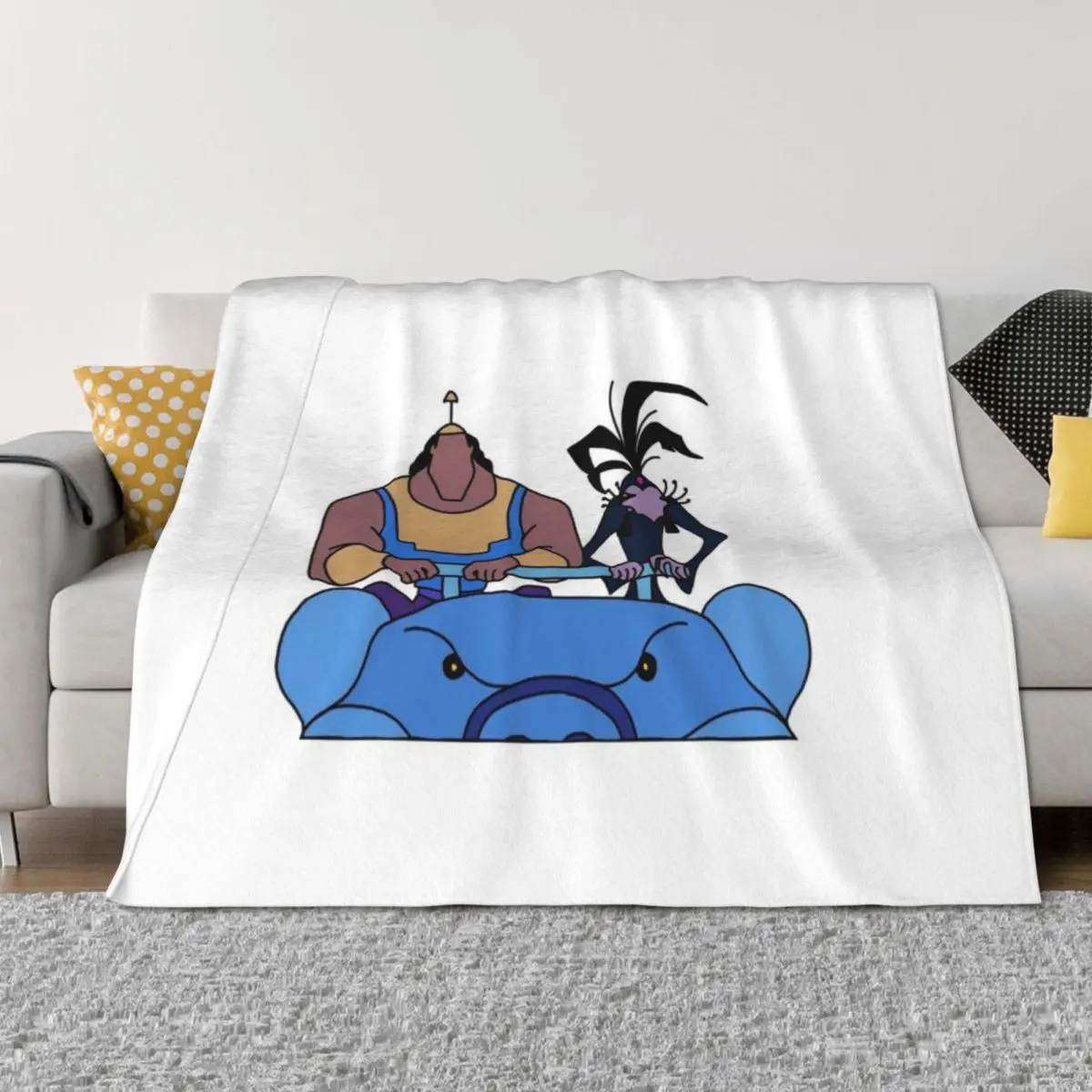 

Kronk and Yzma - Emperor's New Groove Throw Blanket Giant Sofa Multi-Purpose For Decorative Sofa warm for winter Blankets