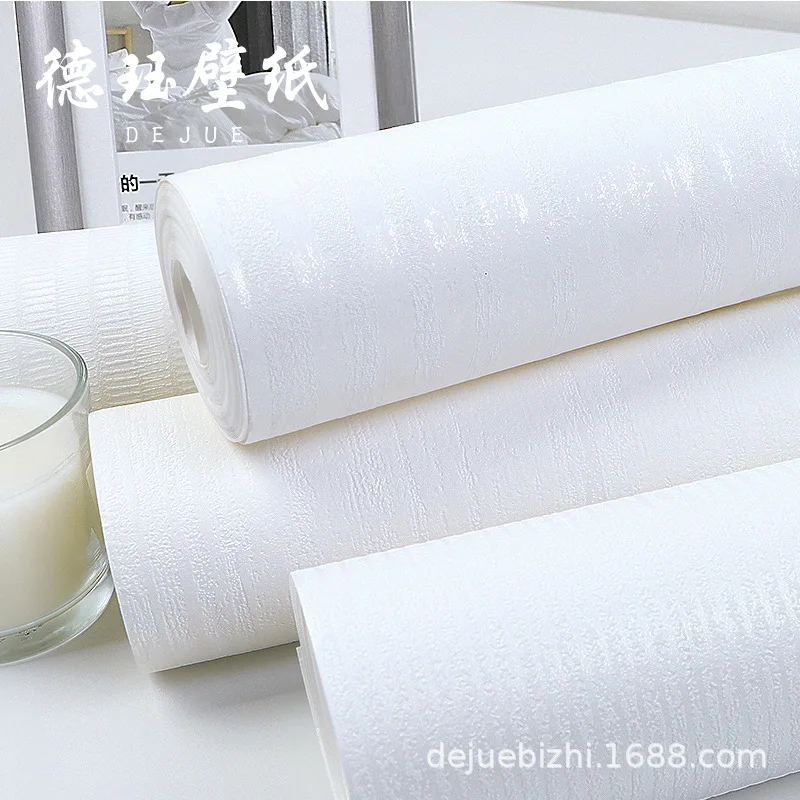 الحديثة الحد الأدنى بلون الأبيض خلفية الشمال نمط دياتوم الطين جدار تغطي للمنزل غرفة المعيشة غرفة نوم غير ذاتية اللصق #2