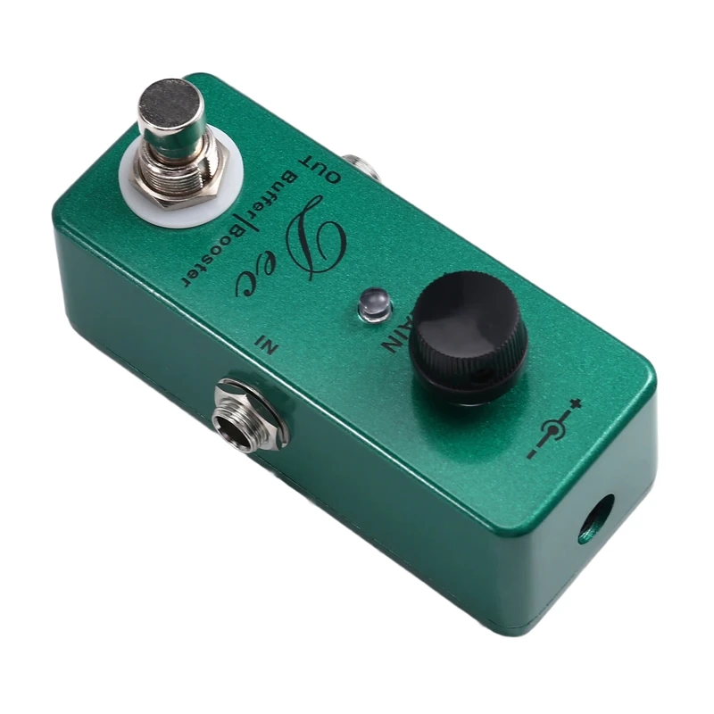 Dec Buffer Booster Electric Guitar Effect Pedal Mini Single Effect with Clean Boost True Bypass Single Effect-A69M
