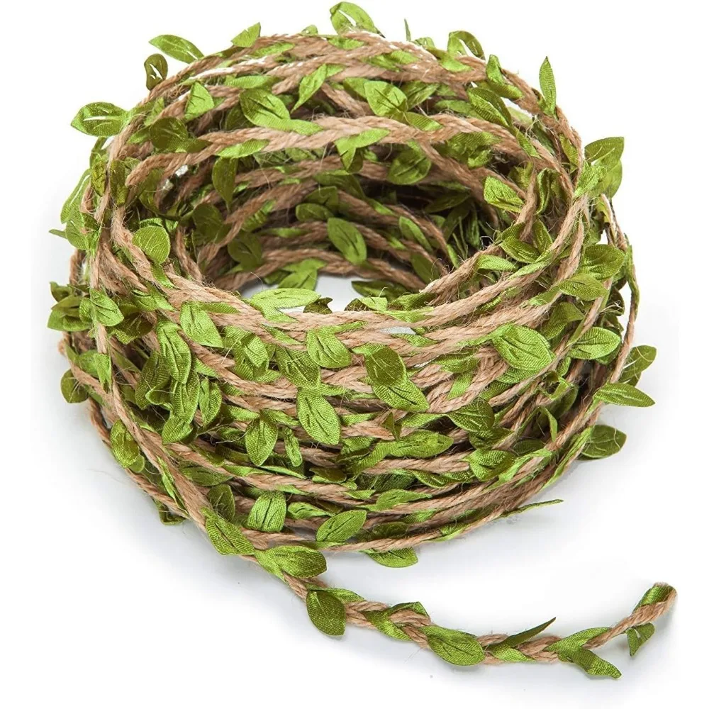 

132 фута эвкалиптовые лозы в стиле бохо со шпателем, зелень из искусственных листьев эвкалипта с пеньковой веревкой для детского душа, дома, стены, сада, сва