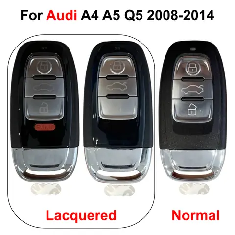 아우디 A4 A5 Q5 2008-2014 용 원격 키 쉘