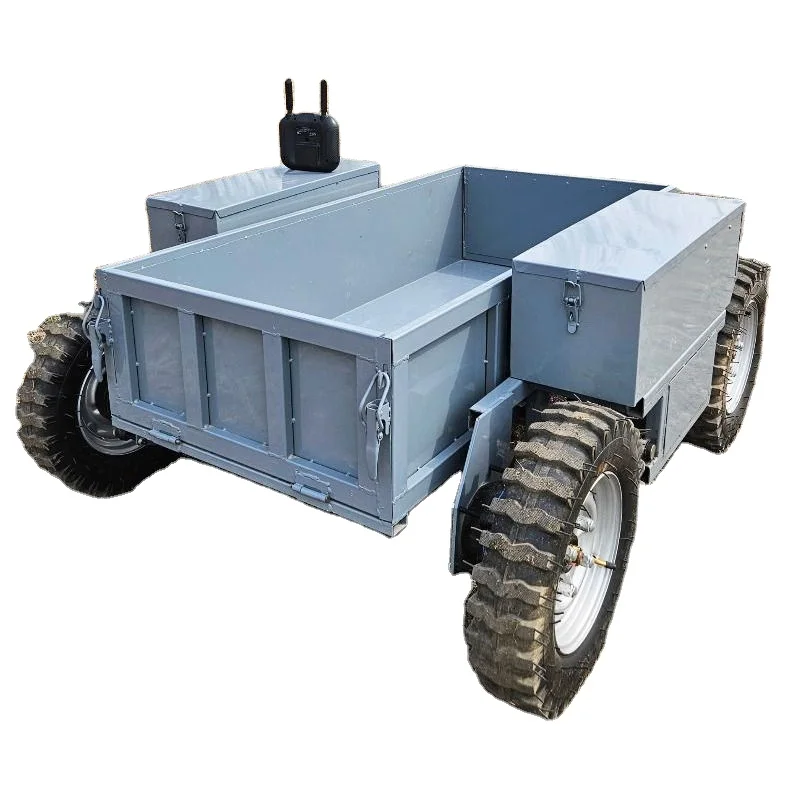 

【Best-selling】All Terrain Remote Control 4WD Transport Vehicle Carrier Mountain Agricultural Climbing Electric Transportation Ca