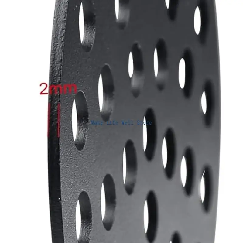 Steel Drain Strainer Cover Prevents Blockage Easy Installation for Bathroom Sink & Shower Uniform Water Flows