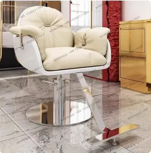 Sillas de peluquero de lujo, accesorios para barbería, sillas de salón de belleza, Chaise Coiffure, Sillones, muebles de salón de Barberia