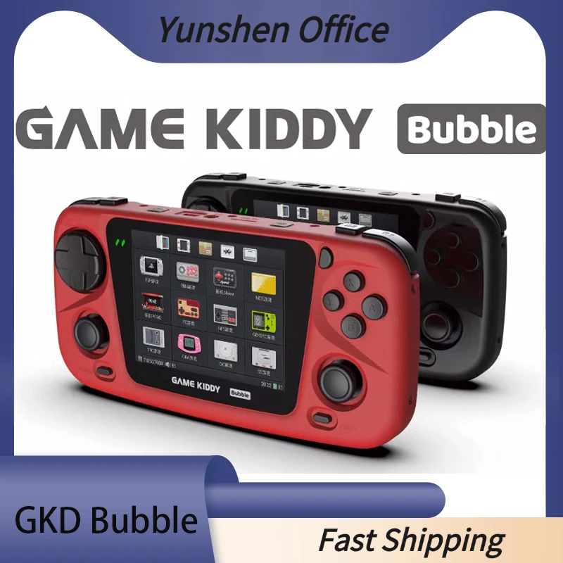 

Game Kiddy Gkd Bubble 3.5 Inch 4000ma Rk3566 Processor Hdmi Video Output Portable Retro Nostalgic Handheld Game Machine