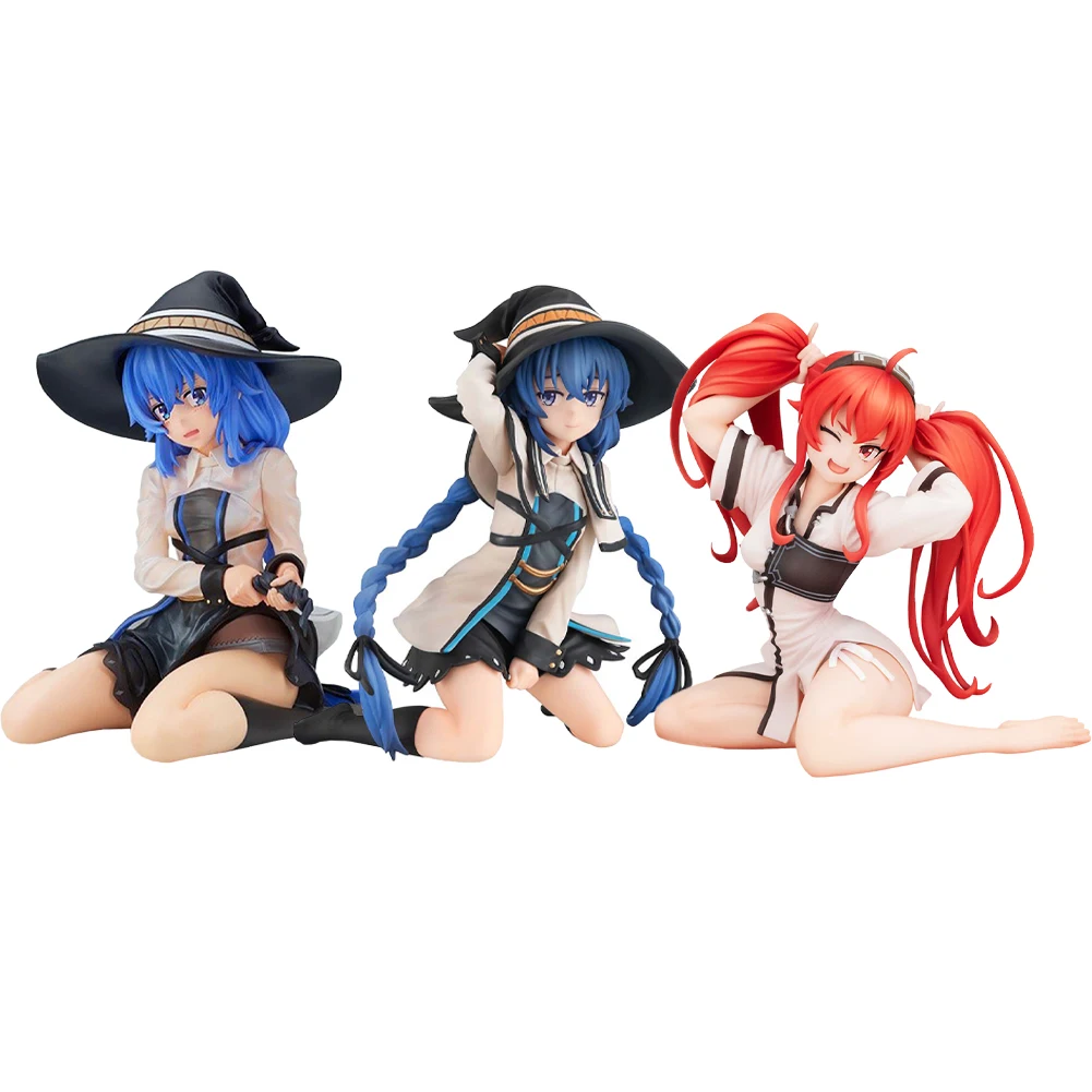 Anime Mushoku Tensei Jobless Reincarnation Eris Boreas Greyrat Roxy Migurdia Figure Model Toy sexy Kneeling pose Action Figure