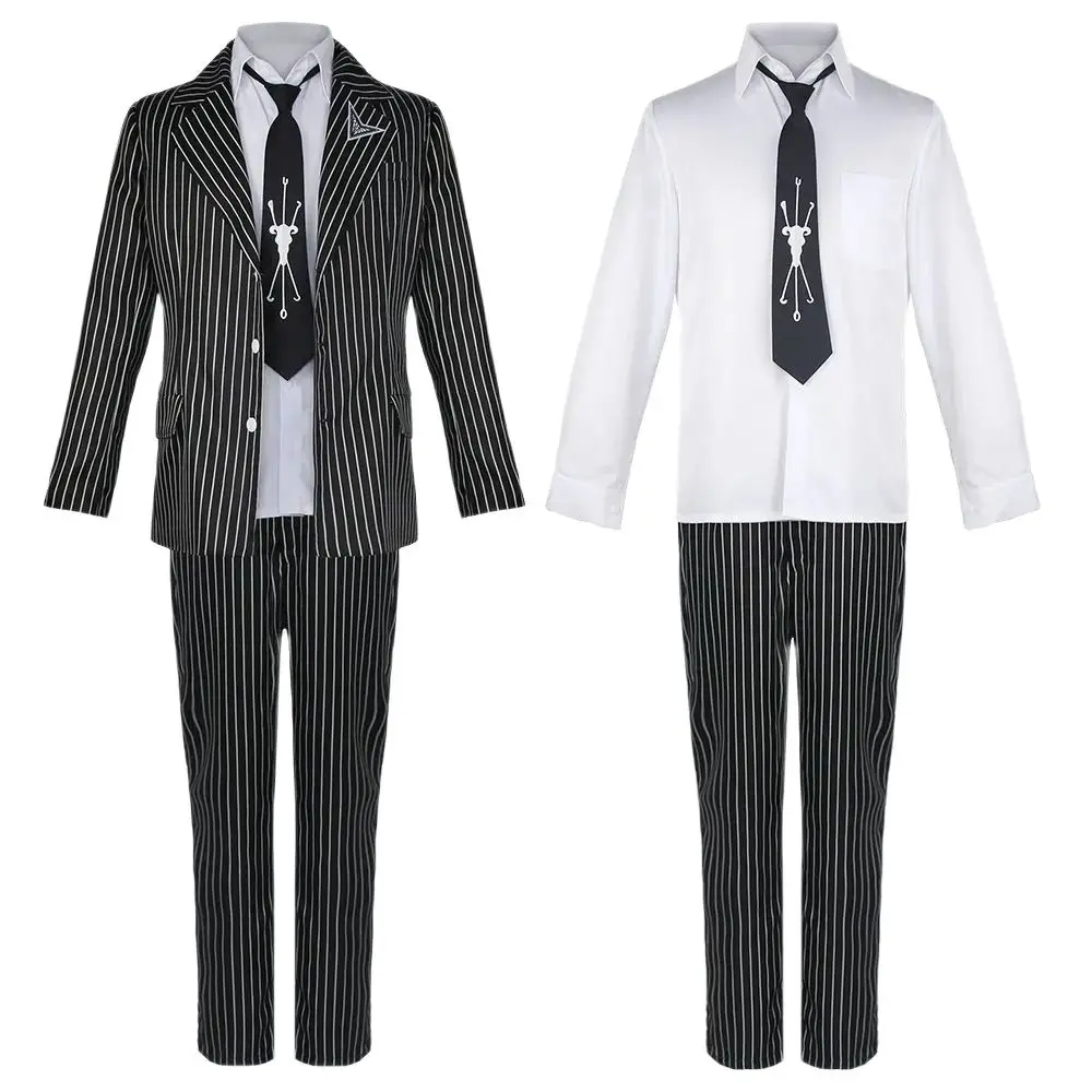 Unisex Anime Cos Kuzuryuu Fuyuhiko Cosplay Costume Halloween Uniform Custom Size