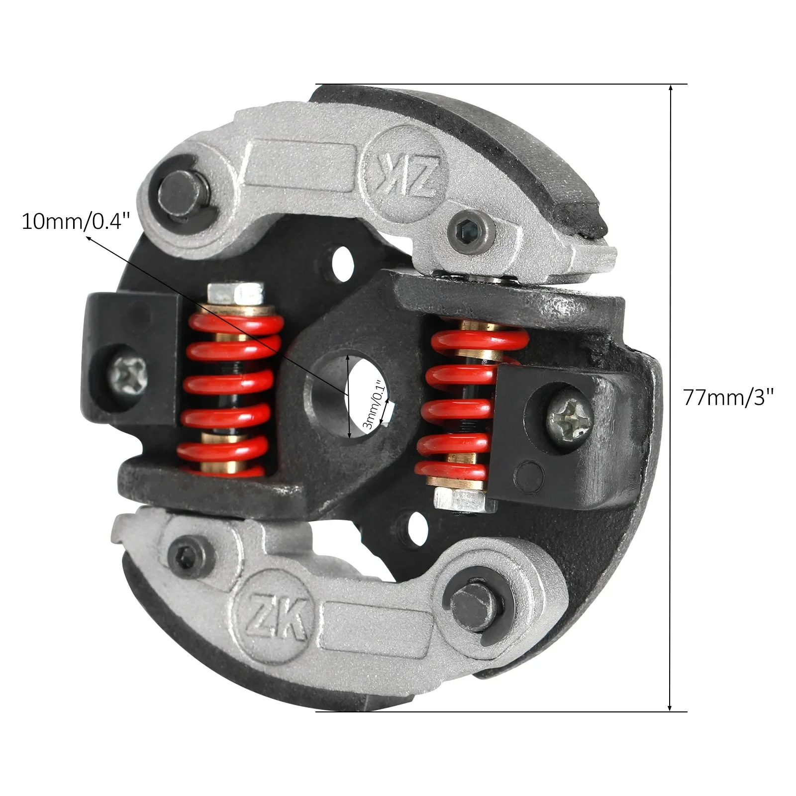 Embrague refrigerado por agua de 39cc, 40cc, CAG, MTA4, MT-A4, C1, Mini Motor de Moto, bicicleta de bolsillo