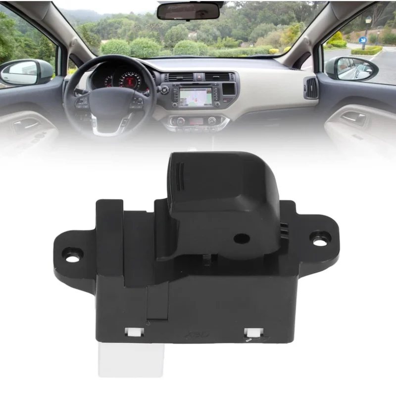 

Переключатель окна со стороны пассажира 93580-4x000, передний регулятор с одной кнопкой, подходит для Kia Rio K2 11-16, стеклоподъемник