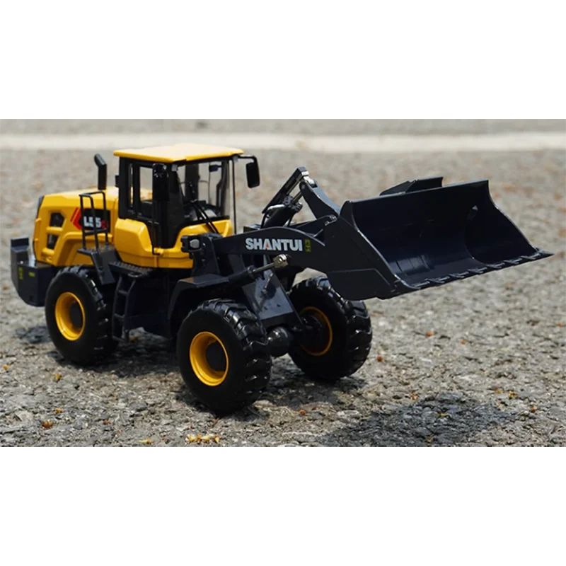 

Diecast 1:35 Scale Shantui L55-C5 Loader Forklift Alloy Engineering Machinery Model Simulation Collection Toys Gift Display