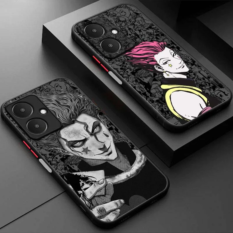 Anime Hisoka Art Cover For Xiaomi Poco X6 X5 X4 X3 M7 M6 M5 M4 F6 F5 F4 F3 Pro GT NFC Phone Case