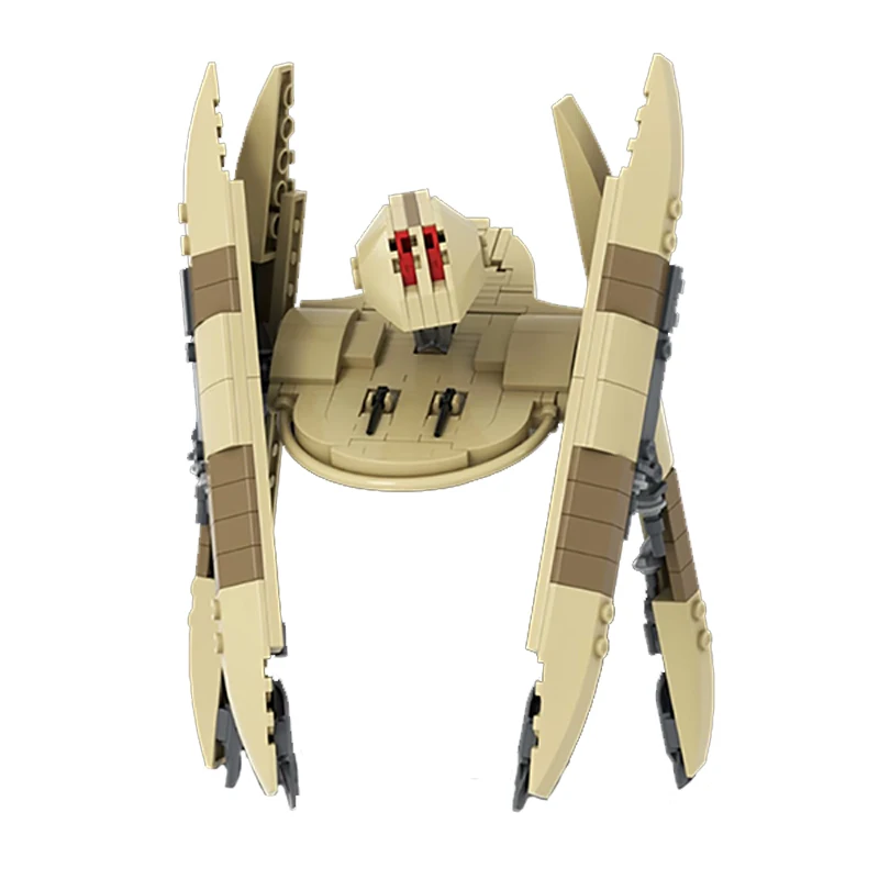 Bricklink Star Film Vulture Droid Starfighters MOC Technische Roboter Figuren Raumschiff Bausteine Spielzeug Für Kinder Geschenk