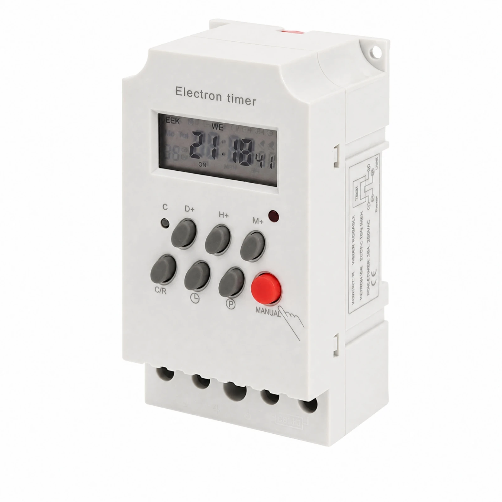 Microcomputer Timer Switch 220V A and C KG316T-II Time Switch Power Relay Controller manual/auto Modes High Precision