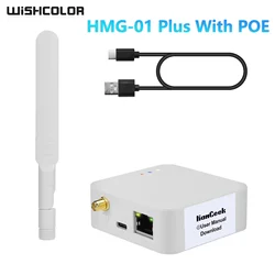 HamGeek HMG-01 Plus POE 범용 지그비 게이트웨이, CC2652P7 모듈용 지그비 조정기, 블랙, 화이트, USB 데이터 케이블 옵션