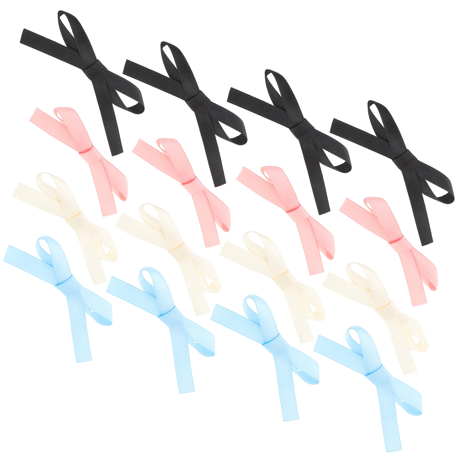 

24 Pcs Korean Bow Hair Accessories Clips Barrettes Women Mini Bows for Girls Iron Teen