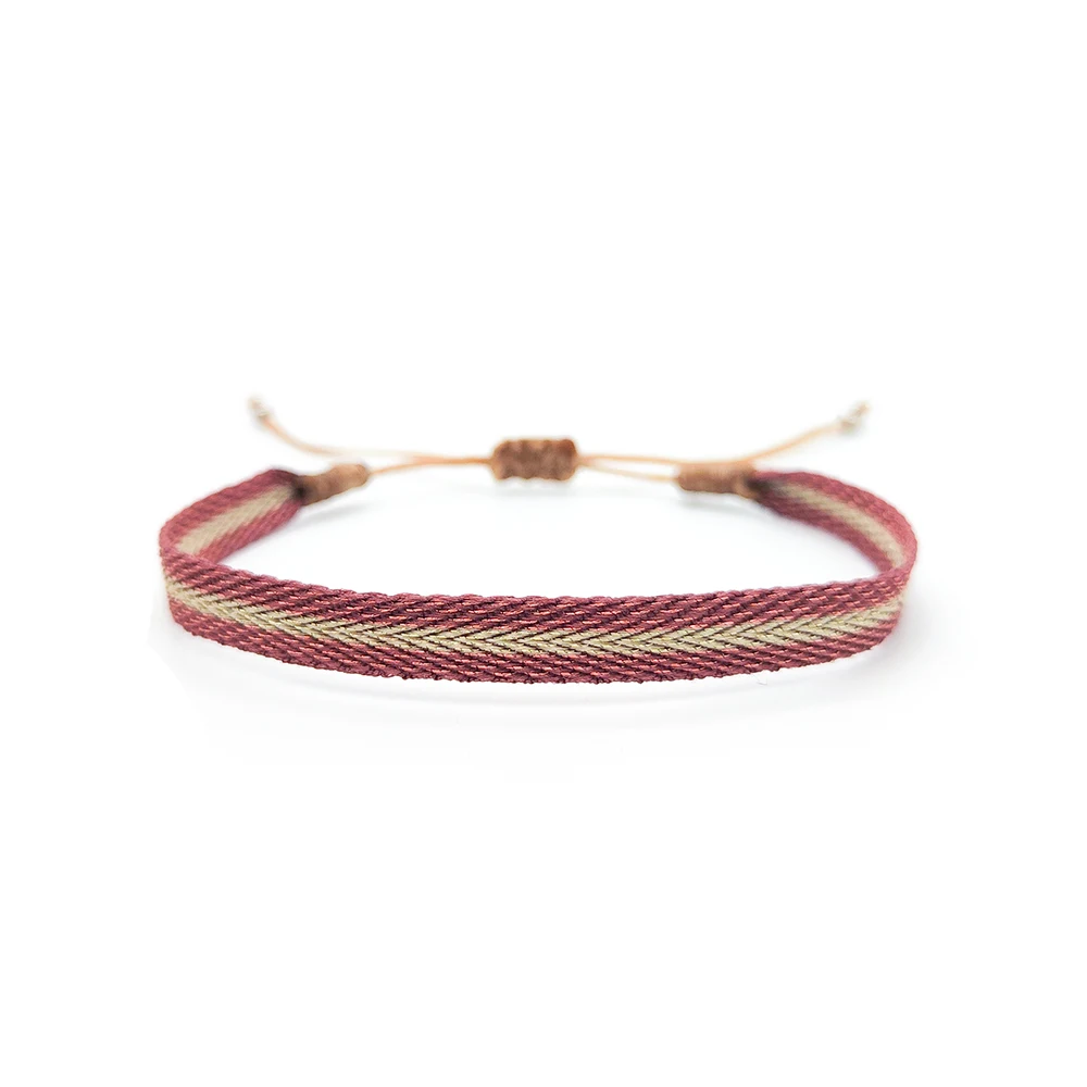 KKBEAD Kolumbien Armband Stoff Stoff Armbänder für Frauen Männer Handgewebtes geflochtenes Armband Geschenk Großhandel Boho Freundschaftsschmuck – Detail 12