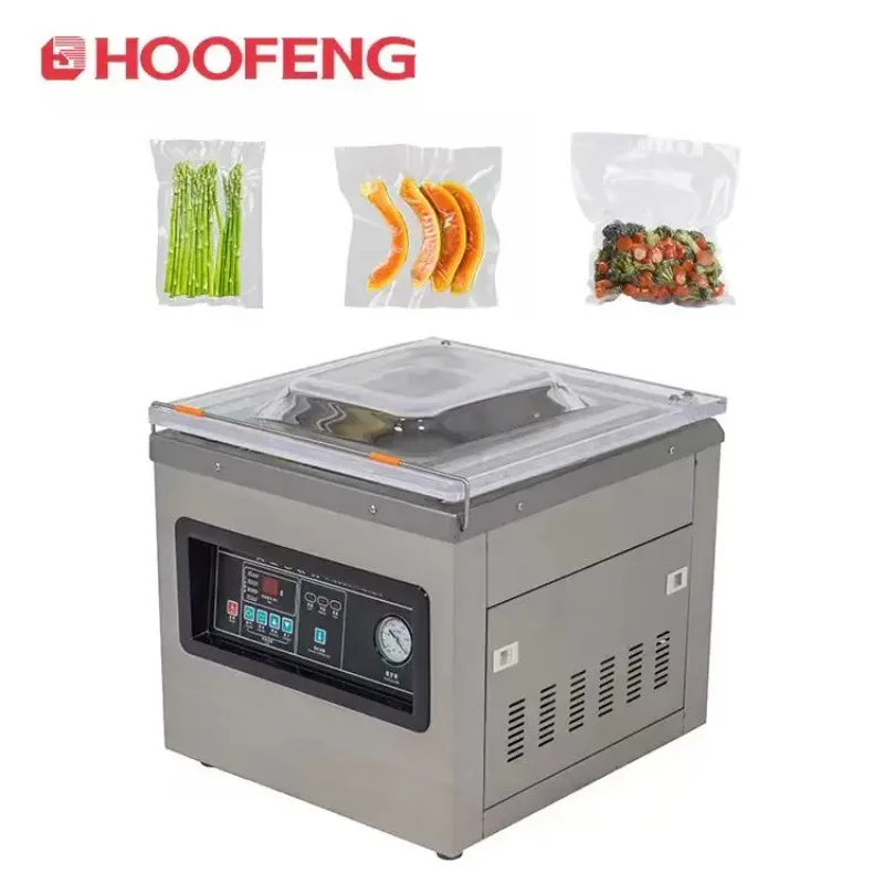 Electric Food Packaging Machine-Fully Automatic Small Commercial Dry-wet Vacuum Packaging Machine Plastic Sealing