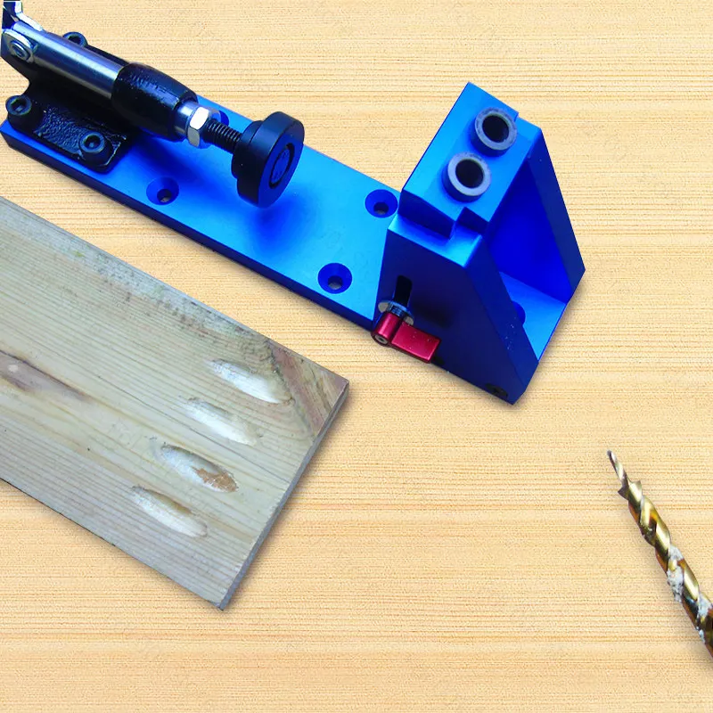 XK-2 Woodworking Oblique Hole Positioner Aluminum Alloy Oblique Hole Puncher Panel Furniture Hole Punching Positioning