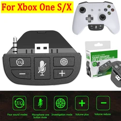 Headphone Game Controller Sound Enhancer for Xbox One S/X/XSX/XSS/ELITE/ELITE2 Gamepad Headset Adapter with 3.5mm Audio Jack