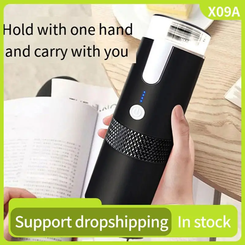 

X09A 2X Wireless Electric Coffee Machine 1200Mah USB Rechargeable Outdoor Travel Car Home Portable Fully Automatic