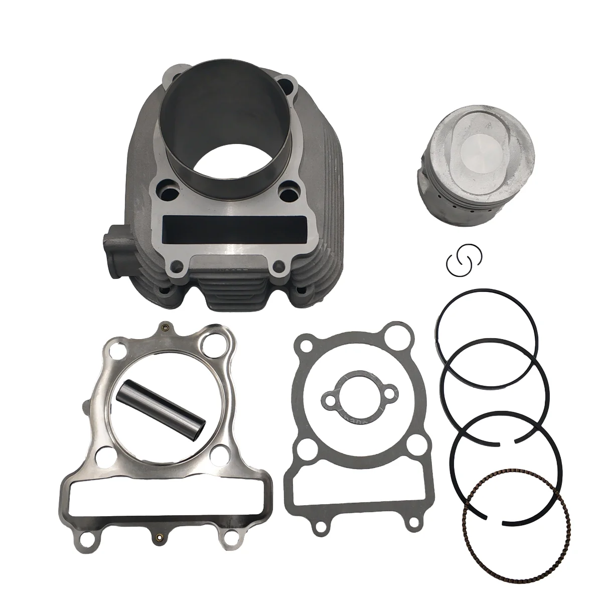 

71mm Cylinder Head Gasket Piston Ring Pin Full Set For Jianshe 250 ATV JS250 Jianshe250 ATV250 Loncin 250-F YFM250