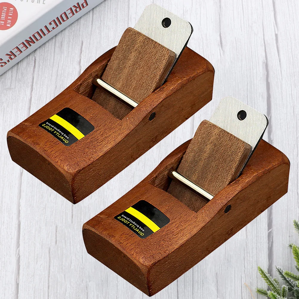 2개입 목공용 대패 수공구 날카로운 칼날 목재판 석고보드 목공용 목재 색상 대패 초보자 DIY용