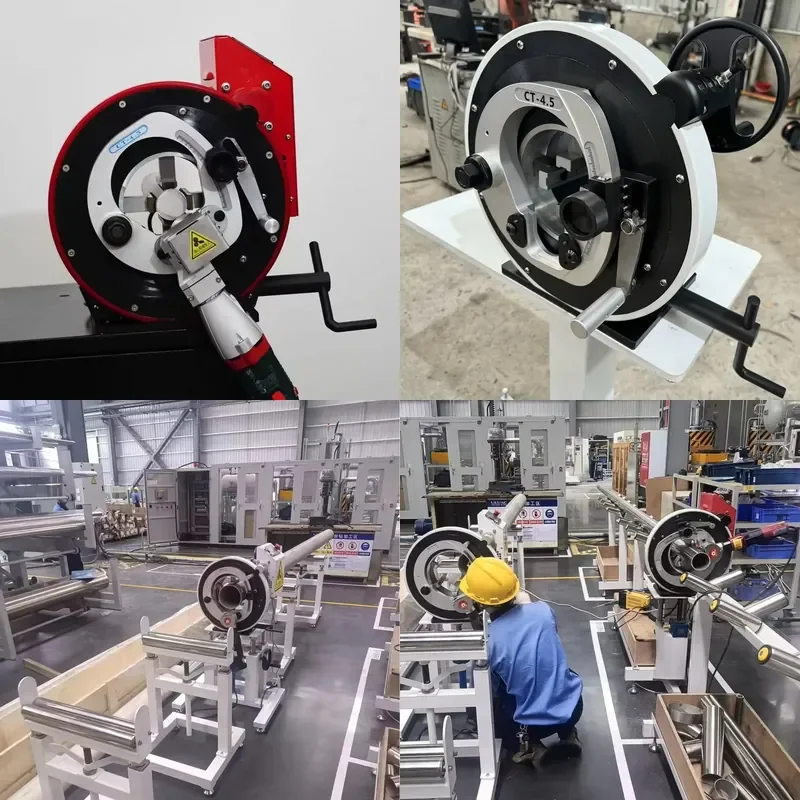 for Track Type Professional Stainless Steel Tube Circular Saw Copper Tube Cutting Machine Pipe Cutter Factory Price