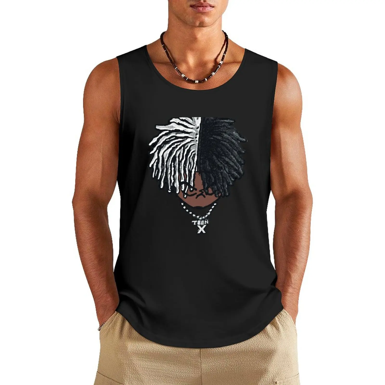 

Ken Carson Teen X Project Aesthetic Tank Top sports clothes for men Men's gym articles Man gym clothes