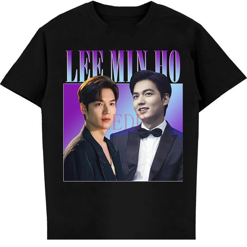 

LEE MIN HO HOMAGE T t shirt Man Women T-Shirt