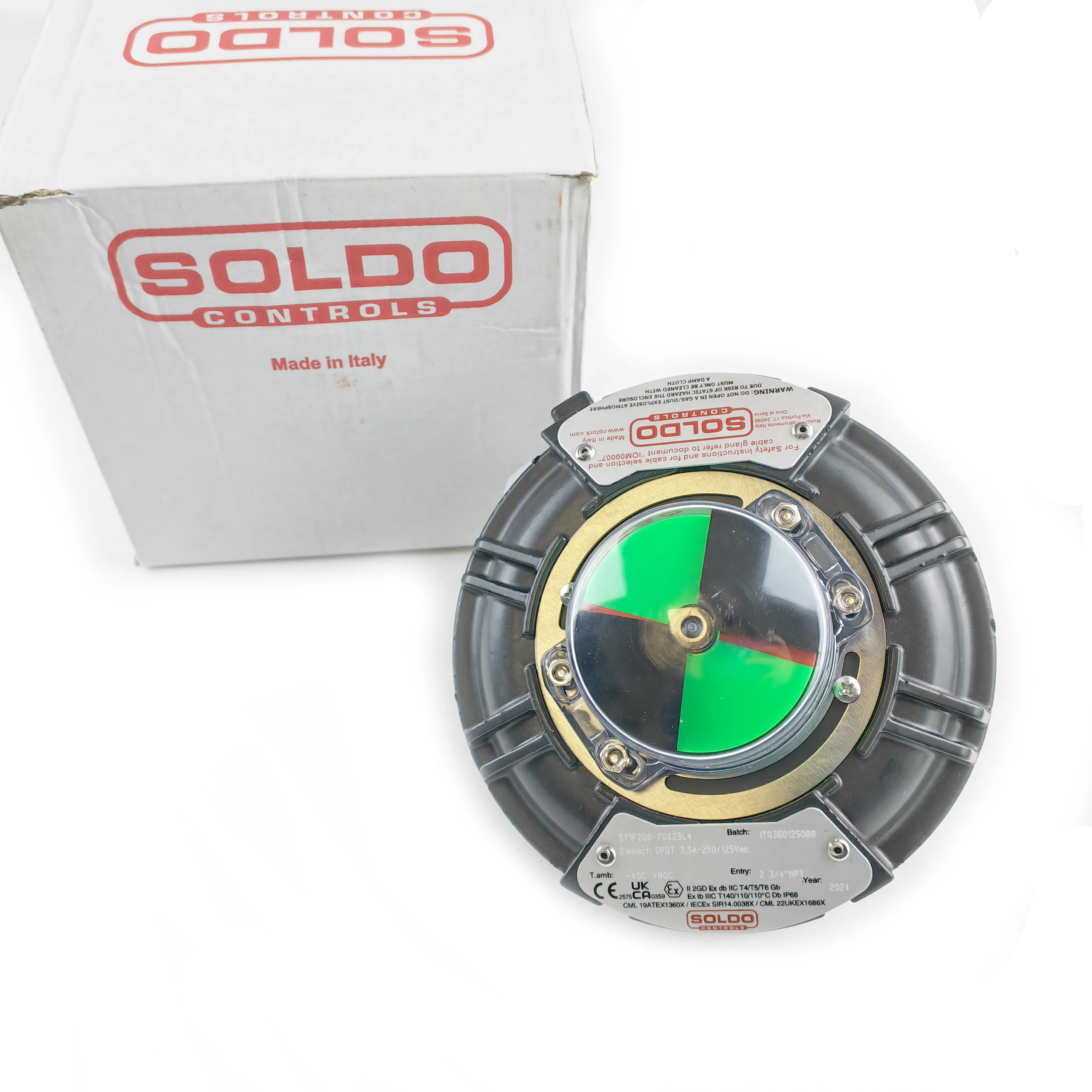 

Концевой выключатель Rotock 2025 SOLDO SY1F200-70x23l4 Двухосевой DPDT Электромеханический дизайн Сверхмощный Высокое качество Импортный