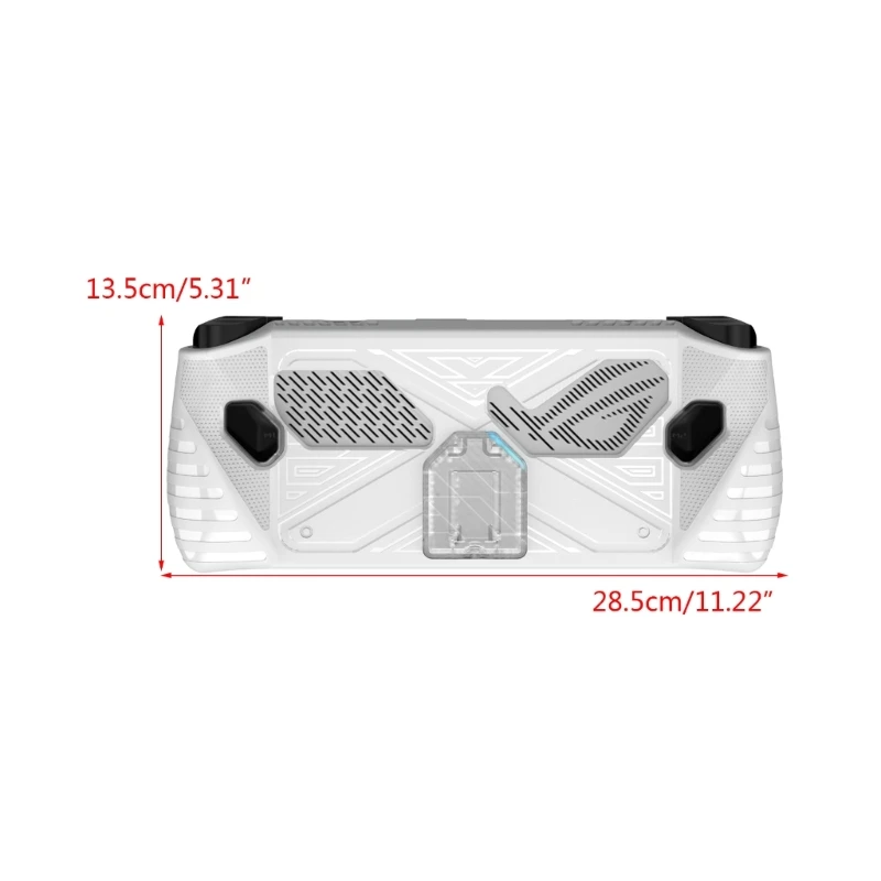 Funda protectora Funda blanda de TPU para ROGALly Gamepad Carcasa flexible con soporte de soporte Piel a prueba de golpes
